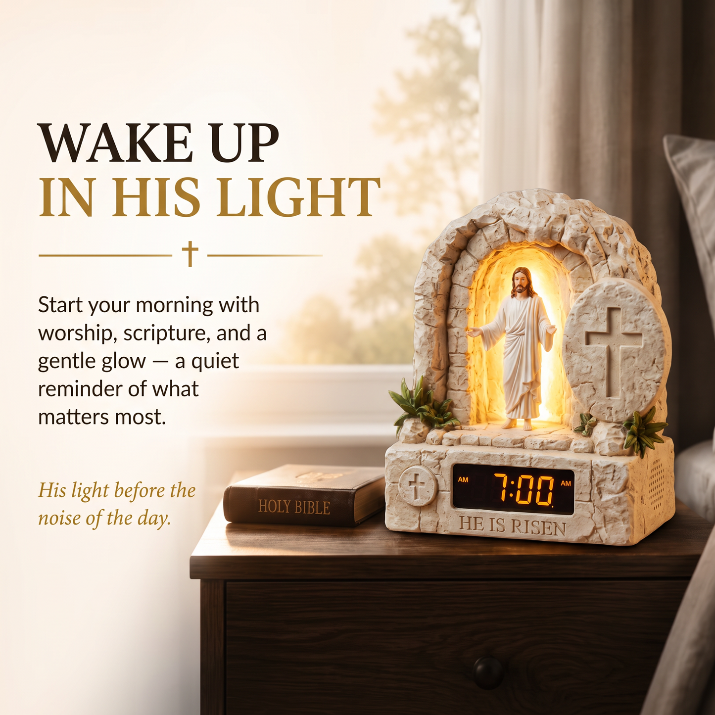 RisenLight™ Resurrection Alarm Clock